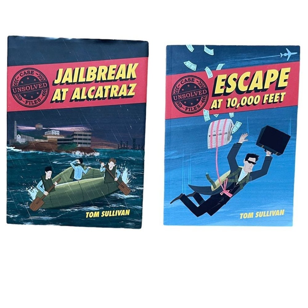 2 Unsolved Case Files Books 1 & 2 by Tom Sullivan